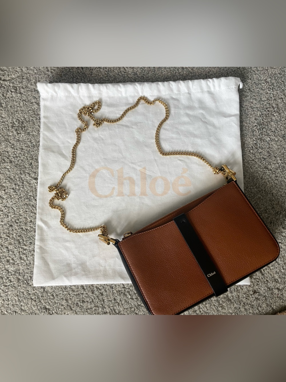 Chloé Marcie Pouch on Chain - Shoulder Bag Crossbody Pouch